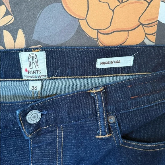 Classic Indigo Slim Fit Jeans - Picture 8 of 9